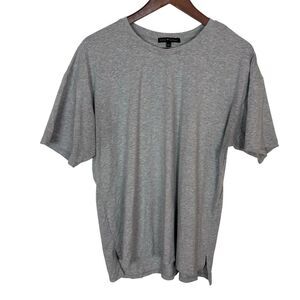 Serra Retreat by Joie Rucker Heather Gray Short Sleeve Tee Shirt Women's Large